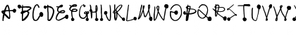 Download Protonic Feelers Regular Font Uppercase Preview