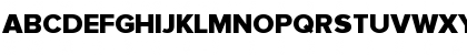Download ProximaSansBlack Regular Font Uppercase Preview