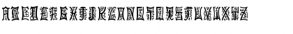 Download PseudoChinese Becker Normal Font Uppercase Preview