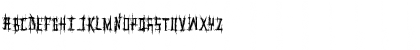 Download Psychotic Regular Font Uppercase Preview