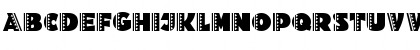 Download Publicity Gothic Ravioli Regular Font Uppercase Preview