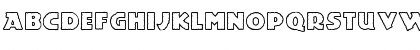 Download PublicityGothicICG Regular Font Uppercase Preview