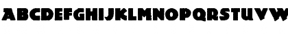 Download PublicityGothicICG Regular Font Uppercase Preview