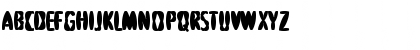 Download PuffedRiceBlack Regular Font Uppercase Preview