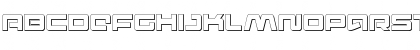 Download Pulse Rifle 3D Regular Font Uppercase Preview
