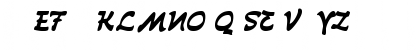 Download Puma Alt Regular Font Uppercase Preview