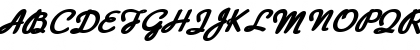Download PunchyPowell Regular Font Uppercase Preview