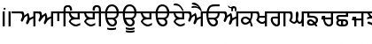 Download Punjabi Bold Font Uppercase Preview