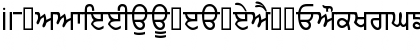 Download PunjabiAmritsarSSK Bold Font Uppercase Preview