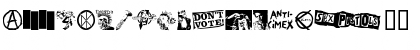 Download PUNK DINGBATS Regular Font Uppercase Preview