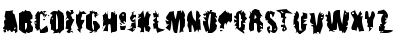 Download pUNKASSBLEED Regular Font Uppercase Preview