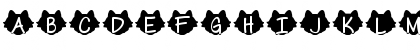 Download Pussycats Regular Font Uppercase Preview