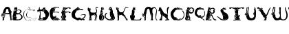 Download Pussyfoot Normal Font Uppercase Preview