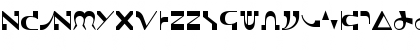 Download PVEnochian Regular Font Uppercase Preview