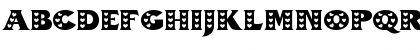 Download PZ.Heart Regular Font Uppercase Preview