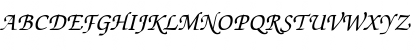 Download QTChanceryType Italic Font