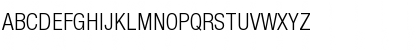 Download QTHelvetCnd-Light Regular Font Uppercase Preview