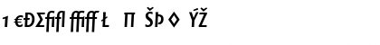 Download QuadraatSansCon Bold Italic Font