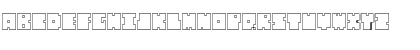 Download QUBE HOLLOW THIN REGULAR Font