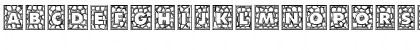 Download Quintus LeadedGlass Regular Font Uppercase Preview