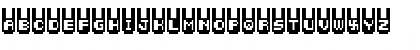 Download RabbitBitFM Regular Font Uppercase Preview