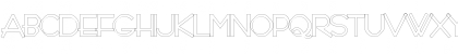 Download RamoseCapsOutline Regular Font Uppercase Preview