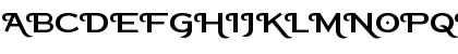 Download Copperplate Classic Sans Swash Regular Font Uppercase Preview