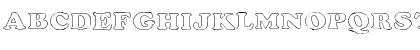 Download Rockletter Transparent Regular Font Uppercase Preview