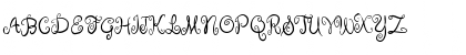 Download RugeBoogie Regular Font Uppercase Preview
