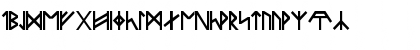 Download Runes Of Power Regular Font Uppercase Preview