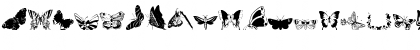 Download ryp_butterfly1 Regular Font Uppercase Preview