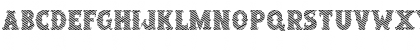 Download SalloonStriped Regular Font Uppercase Preview