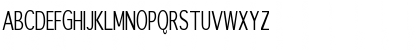 Download SansibarCX-Condensed Regular Font Uppercase Preview