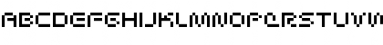 Download Sci Fied Bitmap Regular Font Uppercase Preview