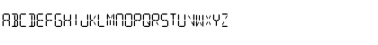 Download SF Digital Readout Medium Font Uppercase Preview