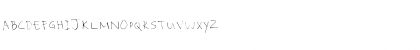 Download Shaynes_Handwriting Regular Font Uppercase Preview
