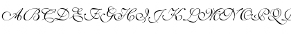 Download Shelley LT VolanteScript Regular Font Uppercase Preview