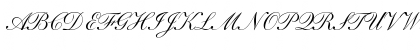 Download ShirleyAndante Regular Font Uppercase Preview