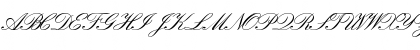 Download Florentine At Script II Regular Font Uppercase Preview