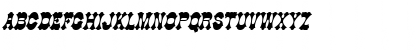 Download Cowboy Thin BoldItalic Font Uppercase Preview