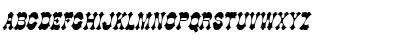 Download Cowboy Thin Italic Font Uppercase Preview