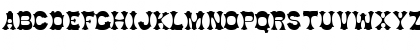 Download Cowboy Regular Font Uppercase Preview