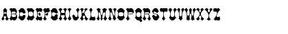 Download CowboyThin Normal Font Uppercase Preview
