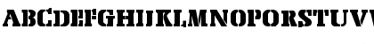 Download Stencil Export Regular Font
