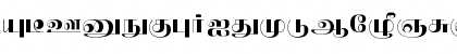 Download TamilOssai Plain Font Uppercase Preview