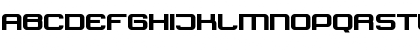 Download Tektrron Regular Font Uppercase Preview