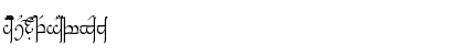 Download Tengwar Formal Regular Font Uppercase Preview