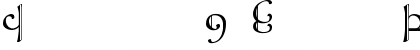 Download Tengwar Sindarin-2 Regular Font Uppercase Preview
