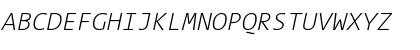 Download TheSans Mono ExtraLight Italic Font