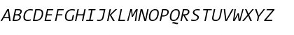 Download TheSans Mono Italic Font